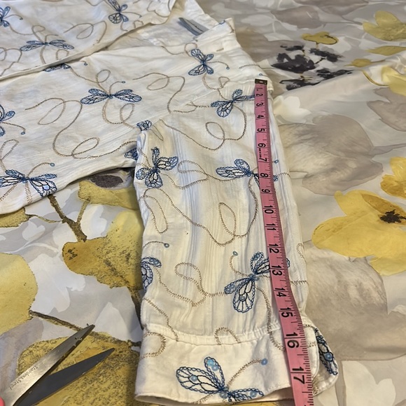 ALFRED DUNNER | BUTTON DOWN | 10 PETITE | LONG SLEEVED - Picture 6 of 7